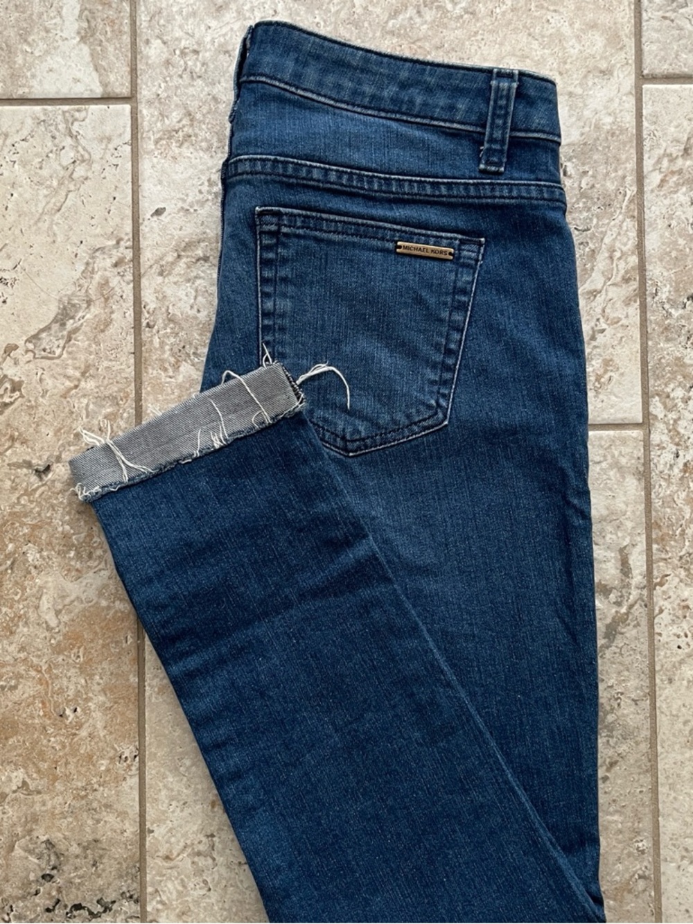 Michael Kors Izzy Skinny Cropped Jeans Women’s Size 2 – Stretch Blue